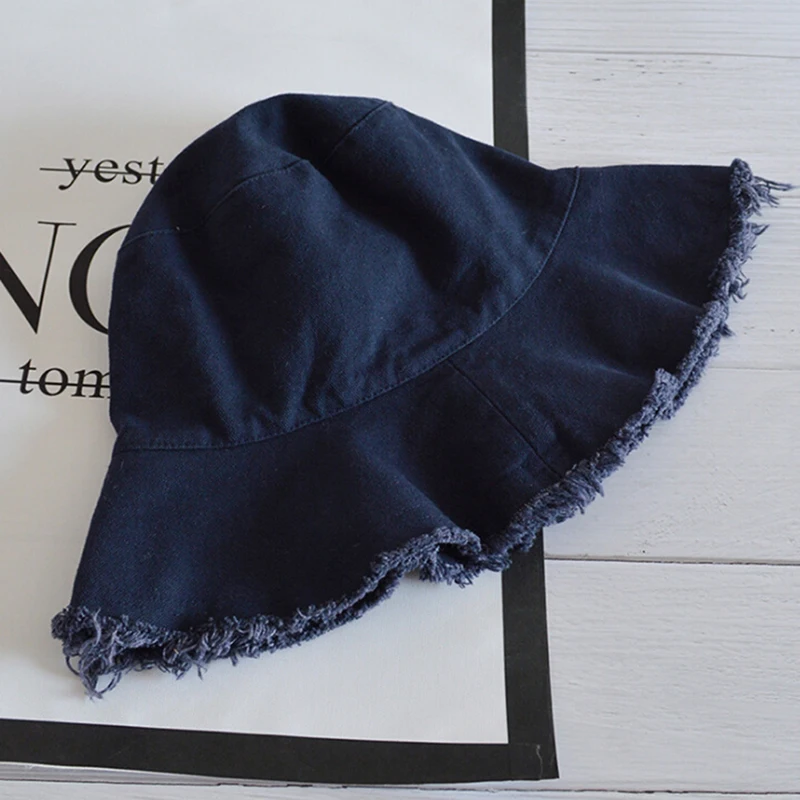 navyblue Харадзюку, Панама, женские шапки, Панама, для рыбалки, для улицы, Панама, хип-хоп кепка, мужская, летняя, для рыбака, шляпа для женщин - Цвет: navyblue