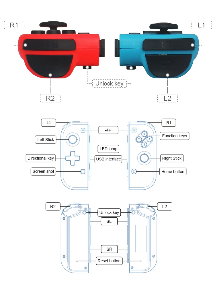 Данные лягушка беспроводной Bluetooth Pro Joy-Con Геймпад контроллер для nintendo Switch консоль игровой джойстик для nintendo Switch Joy Con