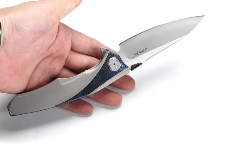 LiBinGEDC, складной нож Raptor Flipper, титановая ручка S90V, лезвие, для улицы, тактические, для кемпинга, ножи для выживания, инструменты для повседневного использования