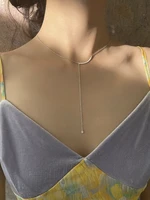 chain necklace chain necklace crescent necklace female long tassel clavicle chain female necklace necklace for women jewelry