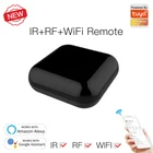 Универсальный пульт дистанционного управления Wi-Fi RF + ИК, устройство для удаленного управления, работает с приложением TuyaSmart Life, работает с Alexa Google Home