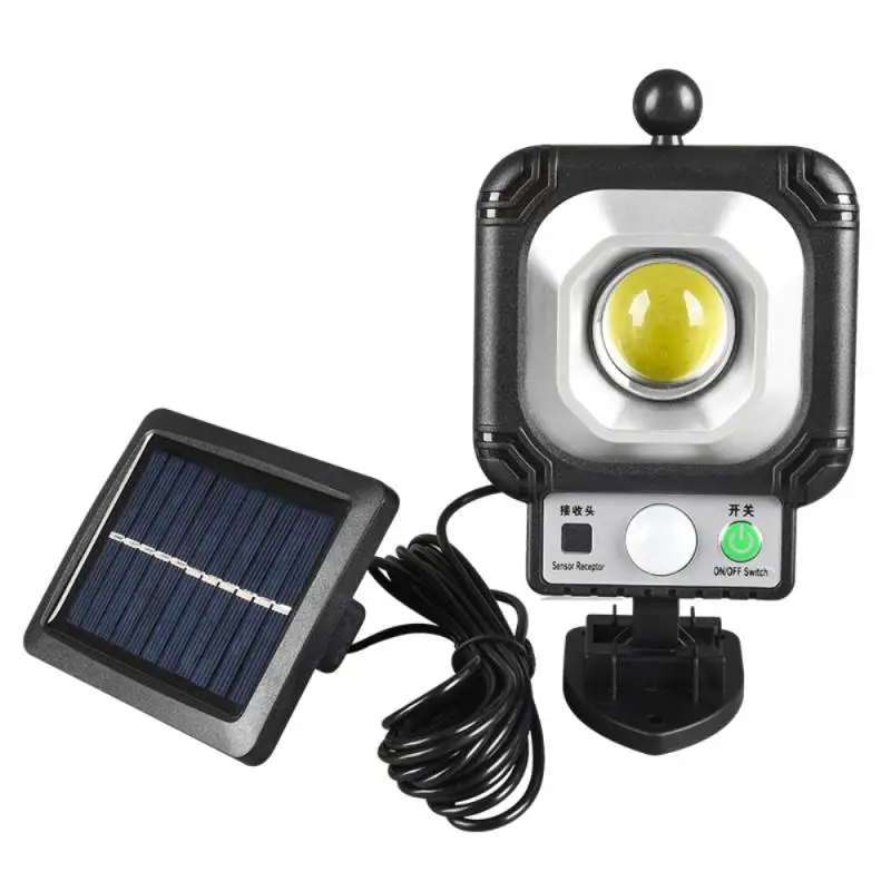 

COB LED Solar Wall Light PIR Motion Sensor Floodlight Waterproof Outdoor Garden Lamp for Garden Dcor Pathway Street Solar Lamp