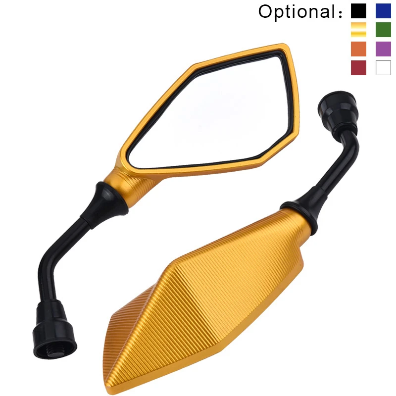 2 шт./компл. универсальное зеркало заднего вида для мотоцикла 10 мм аксессуары