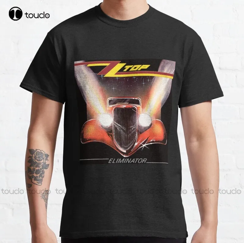 

New Zz Top Eliminator Classic T-Shirt Cotton Tee Shirt S-5Xl
