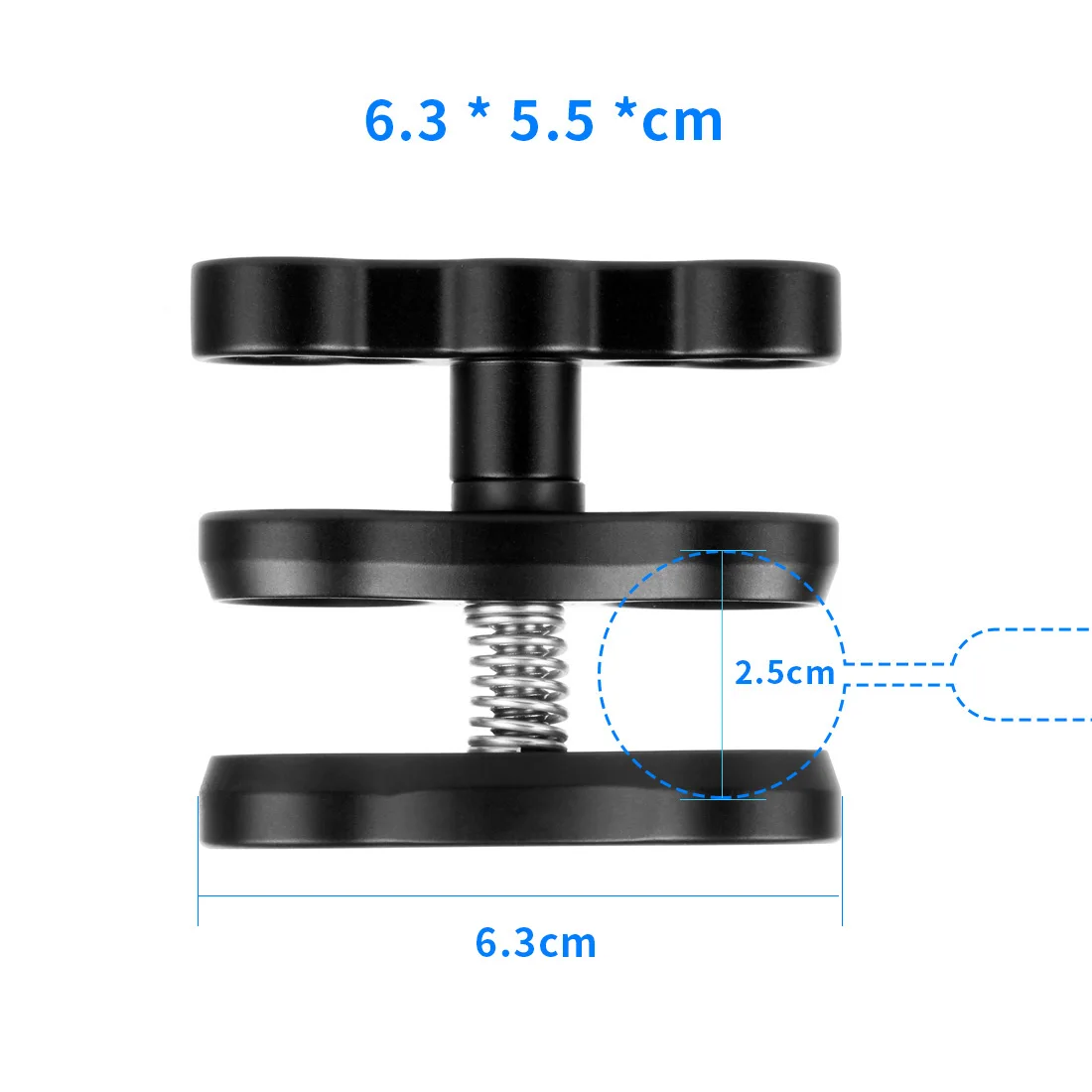 Кронштейн для камеры с ЧПУ подводной съемки креплением бабочкой|Чехлы
