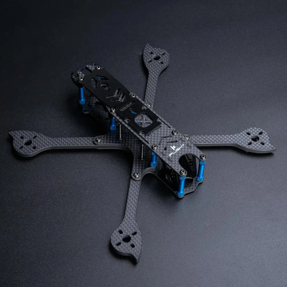 Высокое качество iFlight Cidora SL5 215 мм 5 дюймов FPV Фристайл 3K карбоновая Рамка комплект 20x20/30,5x30,5 мм отверстие для радиоуправляемого дрона
