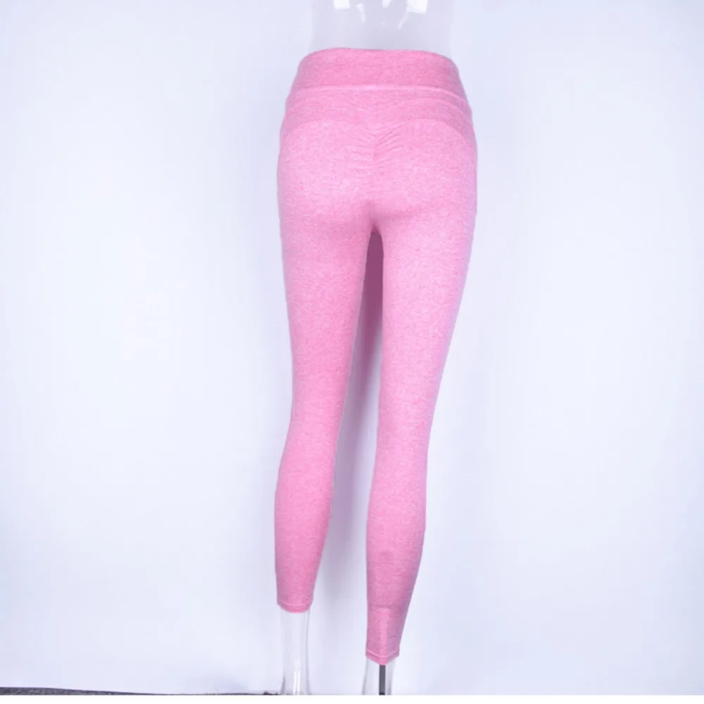 JGS1996 Бесшовные штаны для йоги Спортивные Леггинсы женские спортивные фитнеса с v