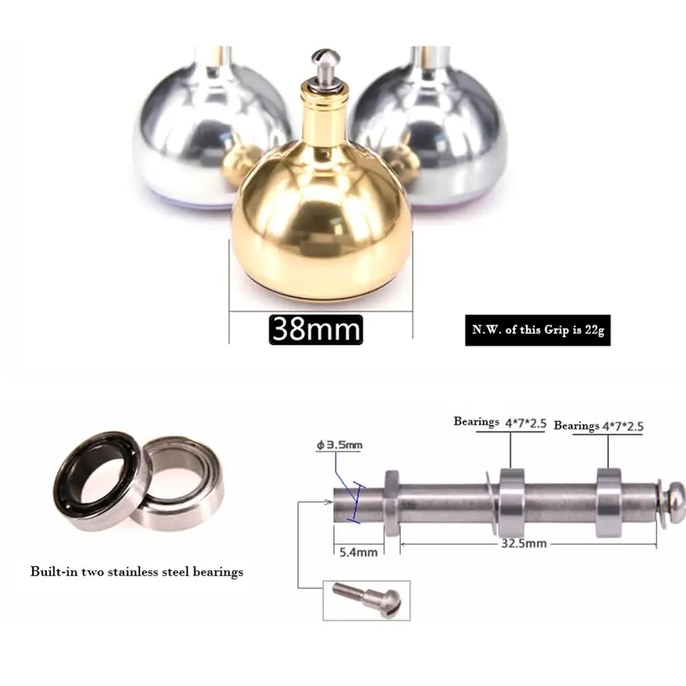 HiMISS All Metal Holding Pill Fishing Reel Handle CNC Craft S/D/A Brand Converted 38MM metal pill | Спорт и развлечения
