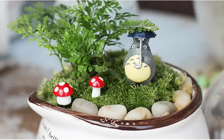 50 шт. миниатюрный милый кукольный домик для уток бонсай сада и дома миниатюрные