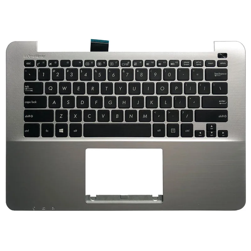 US клавиатура для ноутбука ASUS R301 X302 X302L P302 p302LJ F302 X302la и Упор рук верхняя крышка MP