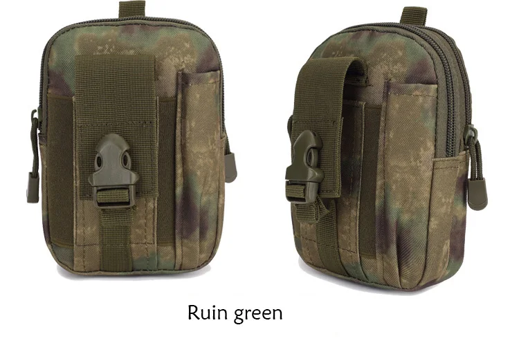 Ruin green 2L Тактическая Военная поясная сумка, поясная сумка, сумка для улицы, для верховой езды, для бега, охотничьи кошельки, карманные аксессуары для бега - Цвет: Ruin green