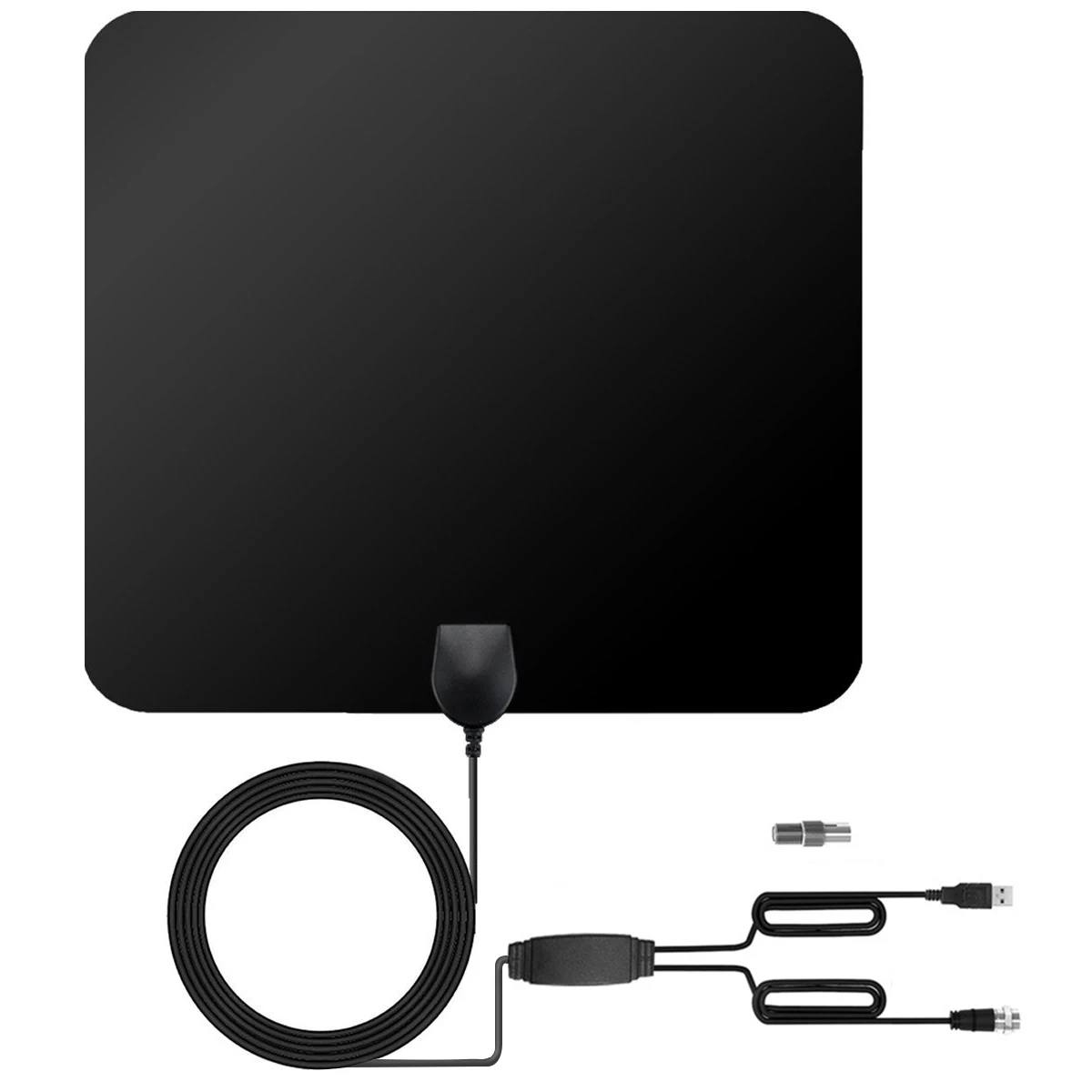 

HDTV 1080P Antenna Indoor HD Digital TV Antenna w/ 80 Miles Long Range Amplifier
