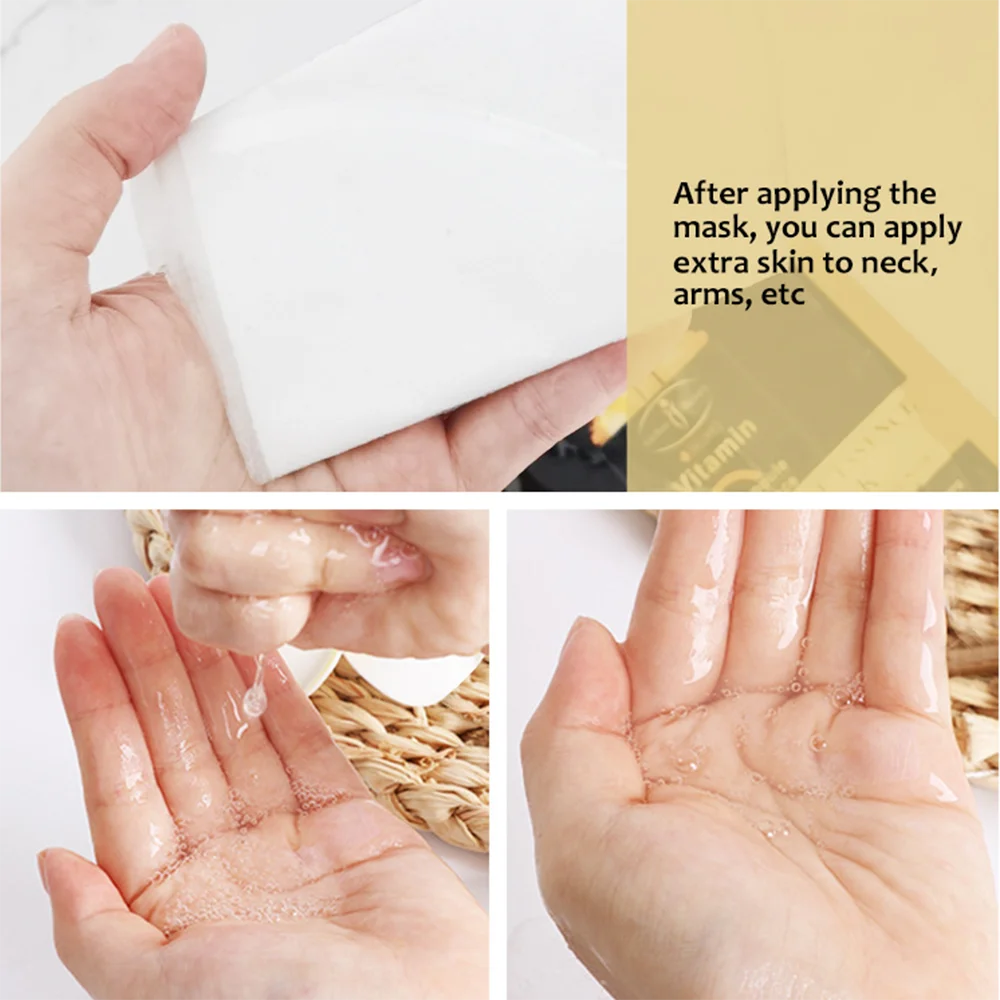 Коллагеновый увлажняющий с гиалуроновой кислотой маска для лица подавляет