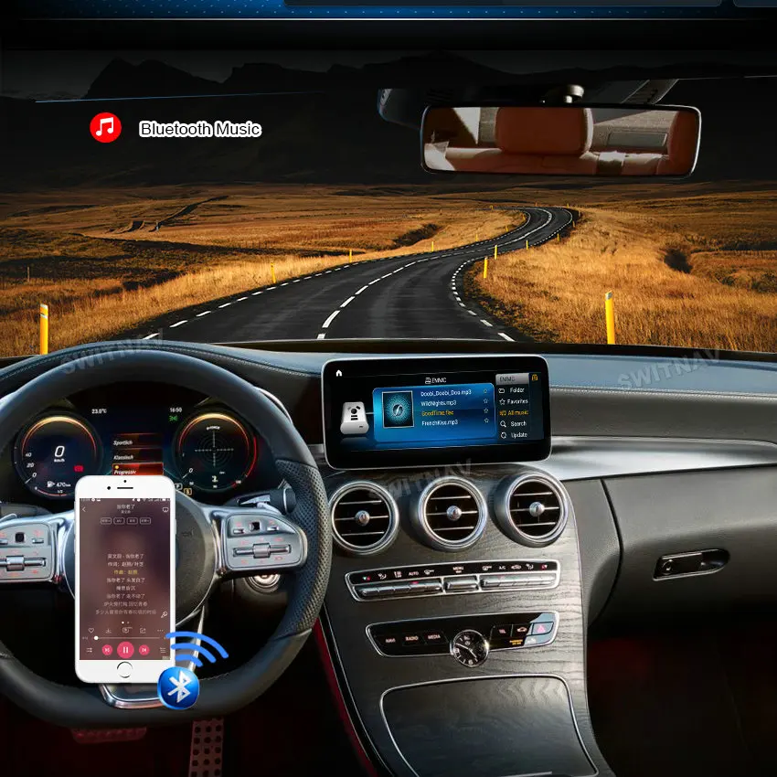 SWITNAV Qualcomm Android 9,0 автомобильный dvd-плеер для Benz E class 2 дверного купе C207 A207 автомобильный аудио gps 4G дисплей монитор экран