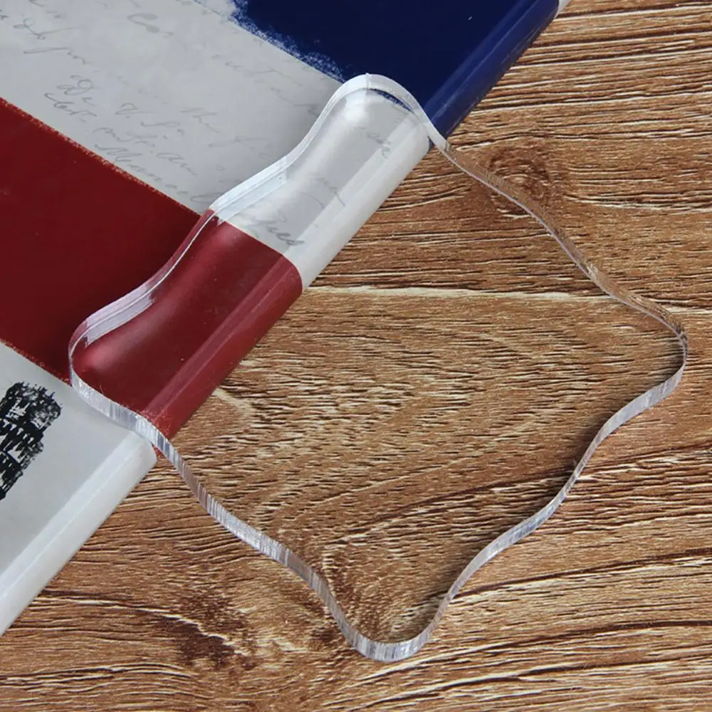 Прозрачный акриловый блок для прозрачного штампа сделай сам