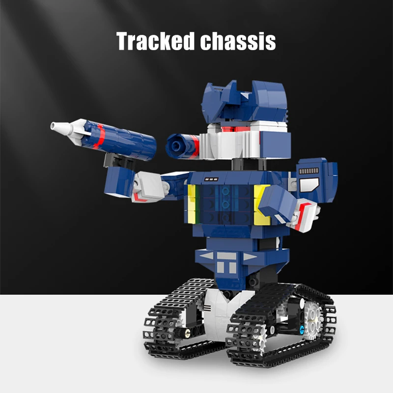 City Mechanical Remote Control Transformation Robot Building Blocks Technical APP Programming RC Bricks Toys For Kids Gifts | Игрушки и