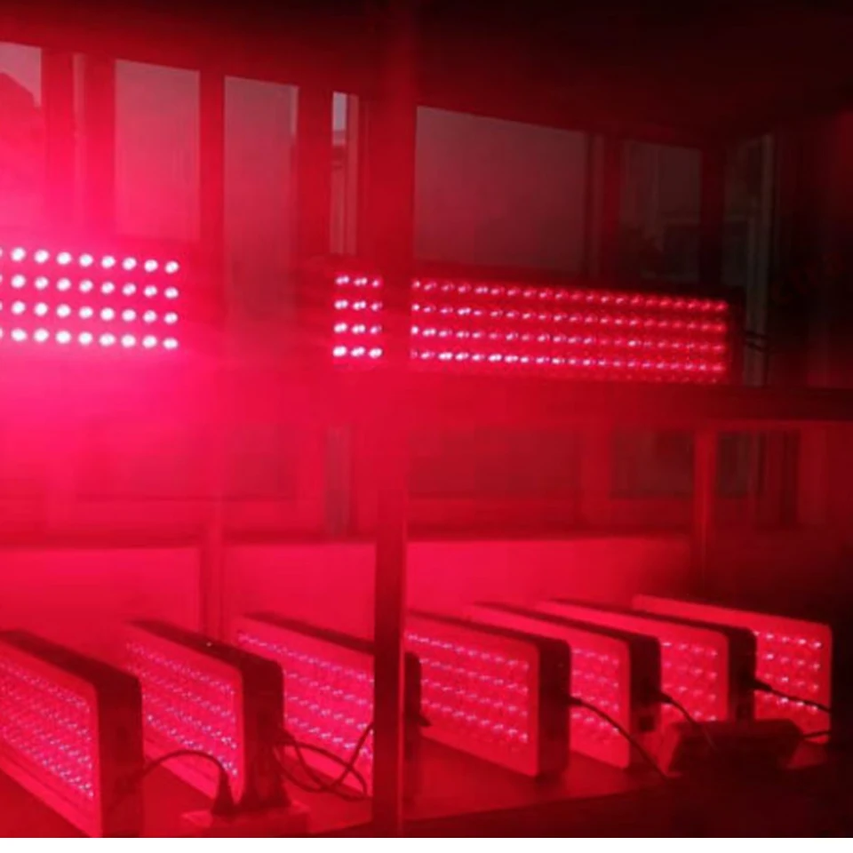180W 300W 600W LED Red Light Therapy Deep Red 660nm and Infrared 850nm Red Therapy Lamp for Skin care and Pain