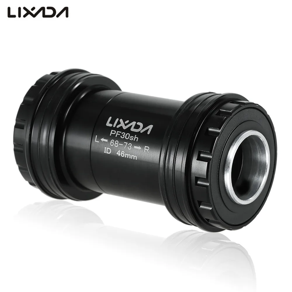 Lixada BB30/PF30 велосипедная Нижняя Скоба 24 мм с подшипником 68-73 мм велосипедная Нижняя Скоба для SHIMANO SRAM GXP Prowheel