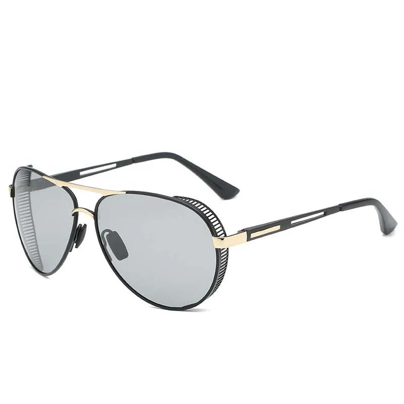 

Photochromic Pilot Sunglasses Men Polarized Chameleon Sun Glasses Male Yellow Lens Night Vision Driving Glasses Eyewear Oculos