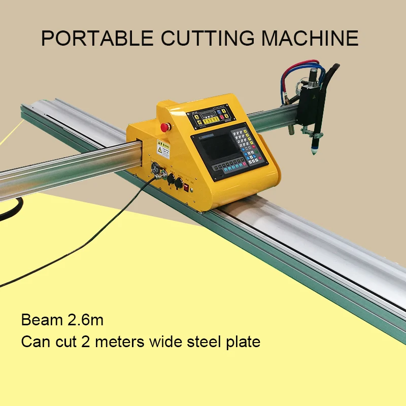 

CNC плазменная машина двойного назначения портативная газовая резка автоматическая 2*6 станок для резки стали