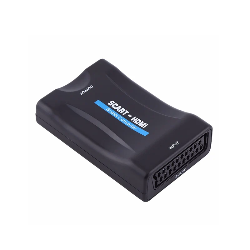 Высокое качество HD 1080P SCART К HDMI видео аудио высококлассный преобразователь