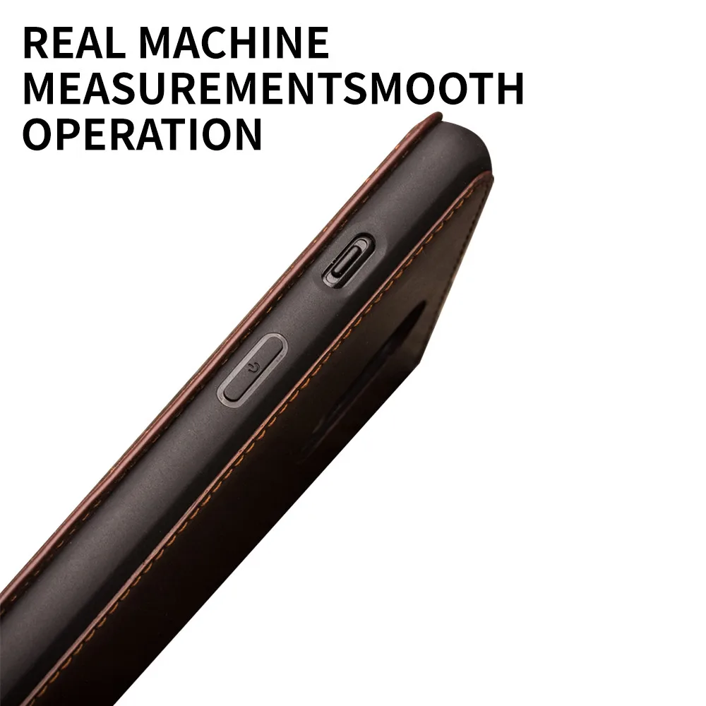 QIALINO Роскошный чехол из натуральной кожи для телефона OnePlus 7 6,41 дюймов бизнес стиль ручной работы чехол для OnePlus 7 Pro 6,67 дюймов