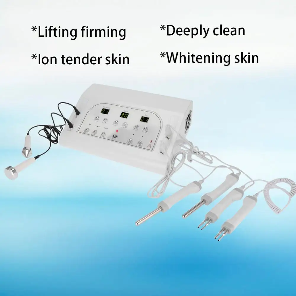 

Two-In-One Desktop Beauty Instrument Ultrasonic Biologicals Lifting Dual Function Wrinkle Skin Pore Cleansing Firming Skin Cares