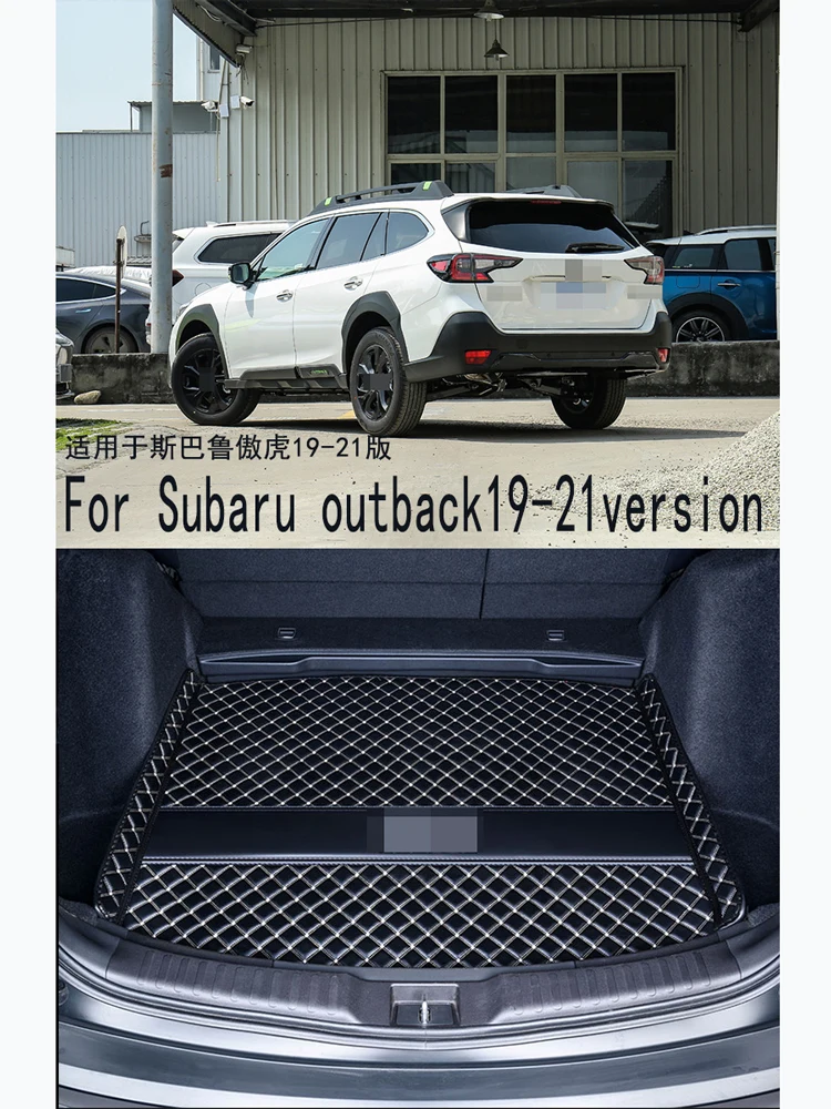 

Полностью закрытый задний коврик для Subaru outback, версия 21, подушка для сиденья Subaru outback, Версия 19-20, удобный и прочный коврик для багажника