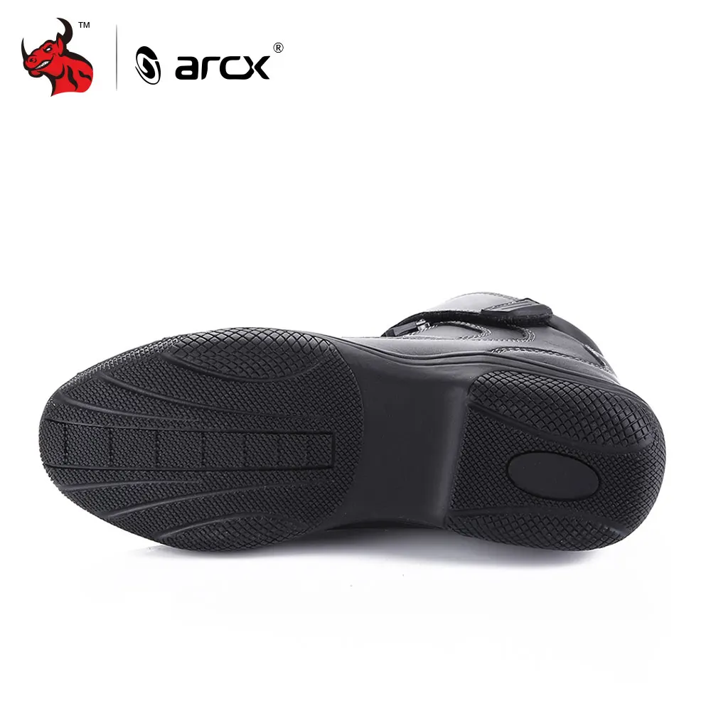 Мотоциклетные ботинки ARCX из натуральной коровьей кожи водонепроницаемые для