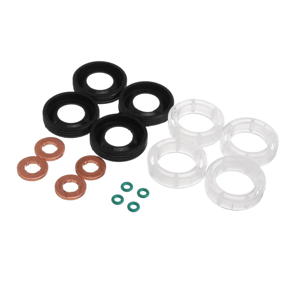 

16Pcs/set Diesel Injector Seal Copper Washers O- For Peugeot 3M5Q9K022DC