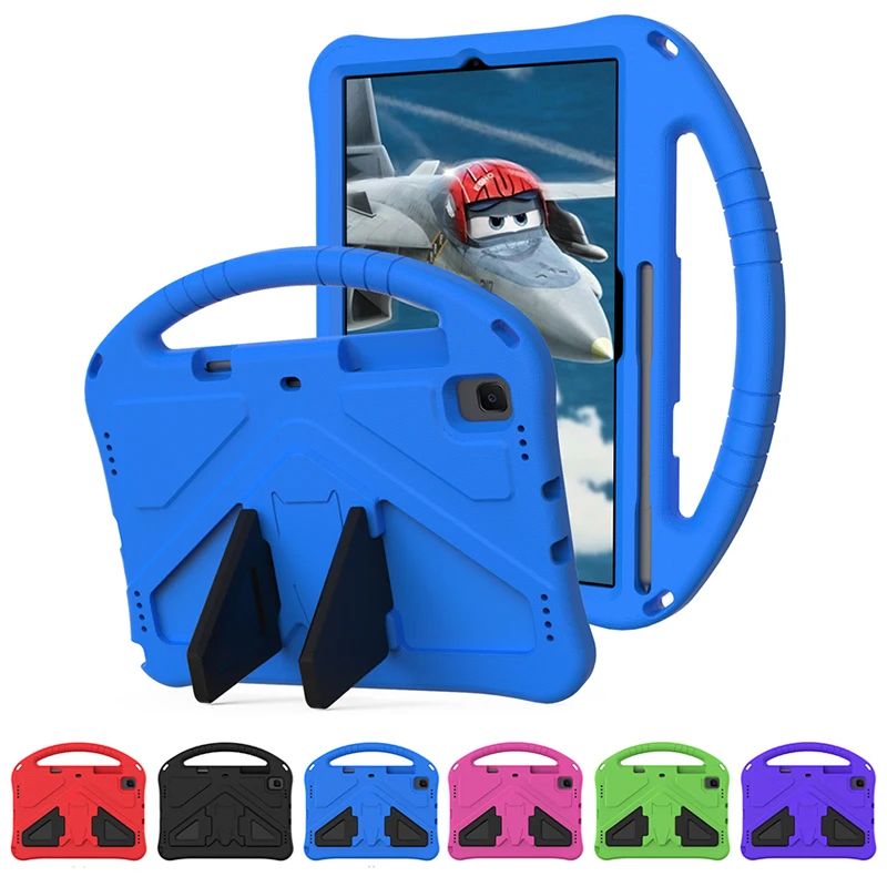 

EVA пена ручка чехол для Samsung Galaxy Tab A7 2020 SM-T500 SM-T505 SM-T507 10,4 "дети Безопасный противоударный Стенд защитный чехол