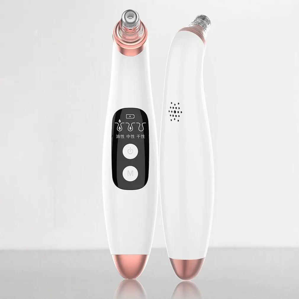 

Acne Removing Blackhead Instrument Electric Suction Blackhead Artifact 6 In 1 For Blackhead Remover Household Pore Cleaner