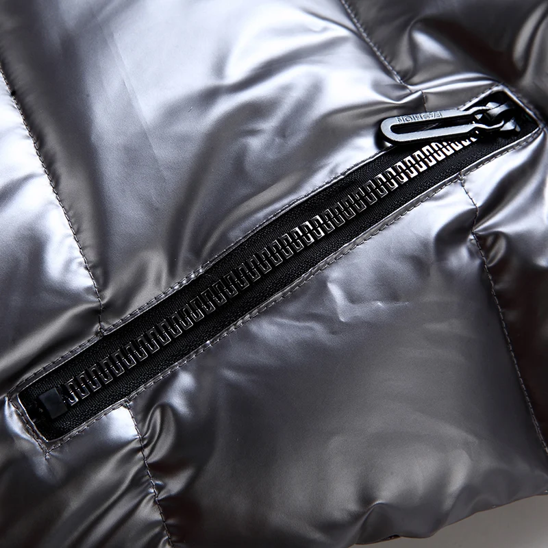 

Women Winter Vests Hooded 2021 Short Bright Color Vest Cotton Padded Jacket Sleeveless Female Waistcoat Vest Plus Size