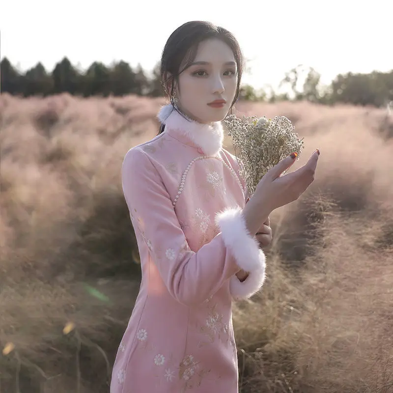 

Cantoneye & Cheongsam Qipao Dress Chinese New Year Dress Chinese Style Dress Chinese Qipao