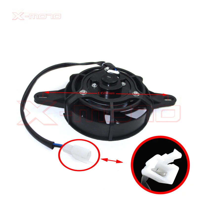 

12V 35W Motorcycle Cooling fan Oil Cooler Electric Radiator Engine Radiator fit ATV GO-kart For 85 exc 250 CRF 450X