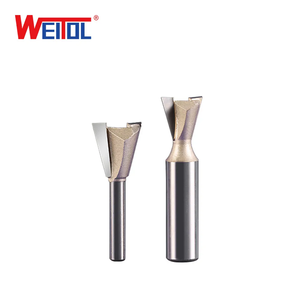

WeiTol 1 шт. фреза "Ласточки хвост" помолка, резка инструменты ЧПУ станки для дерева