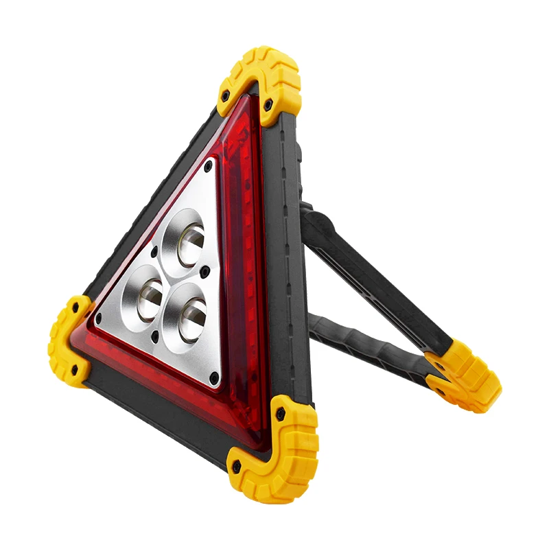 4 Modes Rechargeable Led Emergency Light Warning Hazard Trilight Triangle for Vehicle Breakdown Car Safety Kits Accessories | Автомобили и