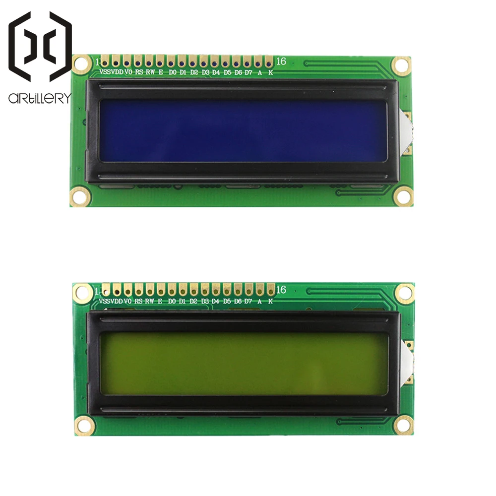 ЖК-дисплей 1602 ЖК-дисплей монитор 1602 5V синий Экран и белый код для arduino DIY KIT