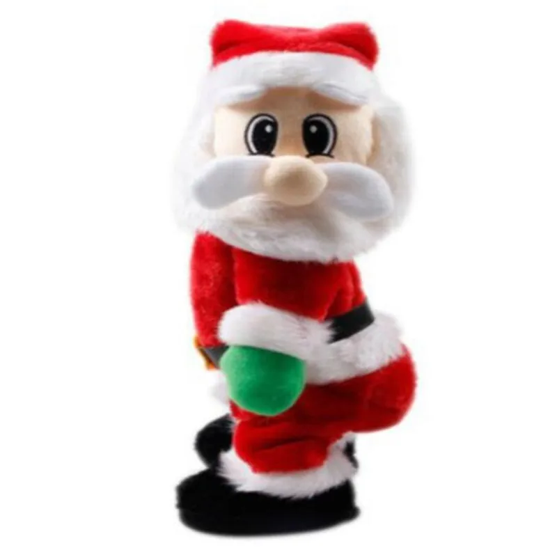 

Practical Christmas New Gift Dancing Electric Musical Toy Santa Claus Doll Twerking Singing
