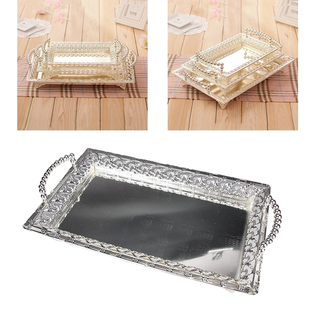 

Alloy Fruit Plate Food Storage Display Stand Storage Home Kitchen Countertop
