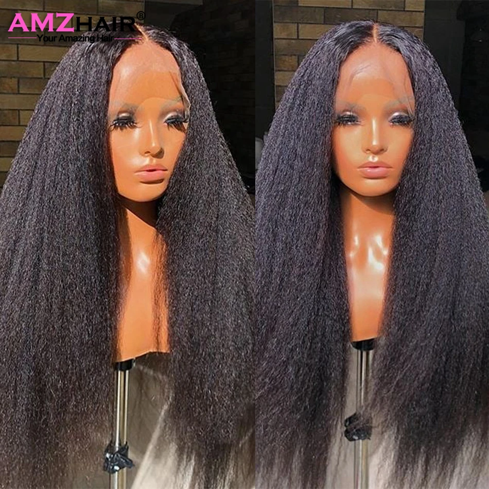 Парик HD Yaki из натуральных волос 30 дюймов 13X 4 |
