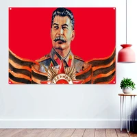 the greatest soviet propaganda posters banner flag soviet union cccp ussr president stalin wallpaper wall painting home decor r7