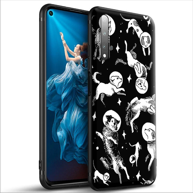 Силиконовый чехол Space Dogs Cat Turtles для Huawei Honor V30 30 8 8A 8X 8C 9 9X 10 Note View 20 20S Pro Lite | Мобильные