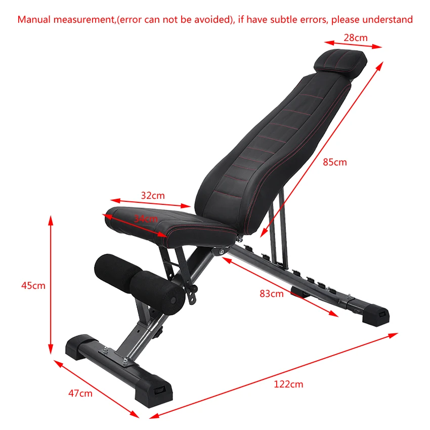 

D-008 Multifunctional Training Dumbbell Bench Height Adjustable Fitness Sit Up Bench Chair Exercise Fitness Equipment Load 300kg