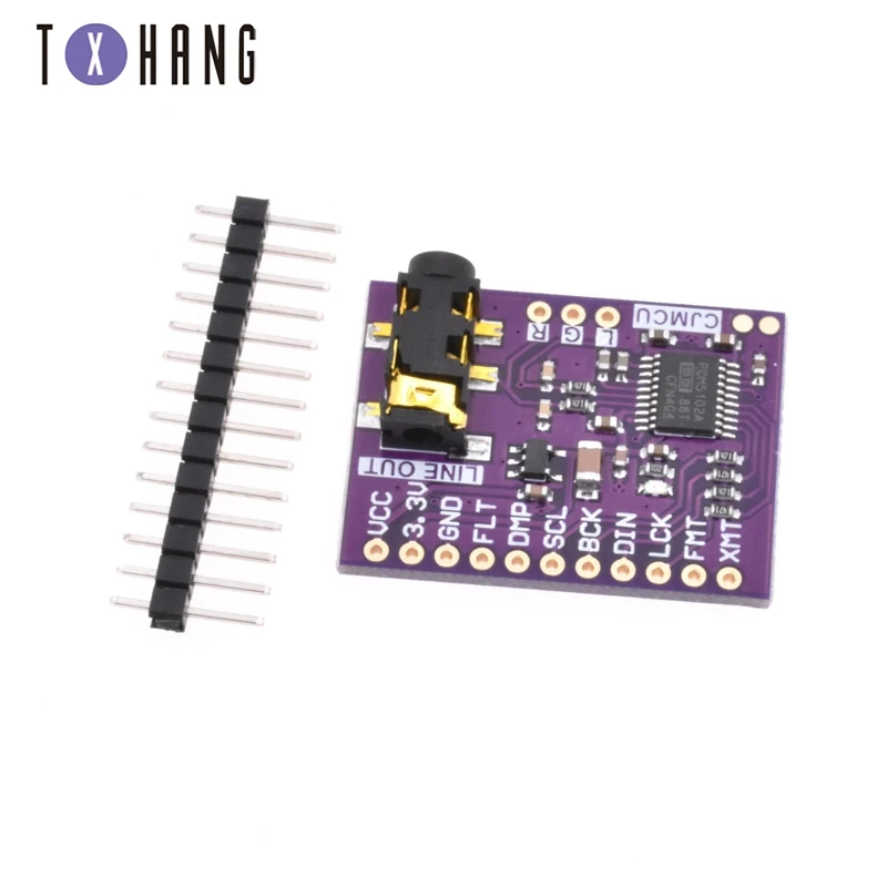 Декодер PCM5102A DAC I2S 32-битный модуль проигрывателя ES9023 PCM1794 Raspberry Pi электроника