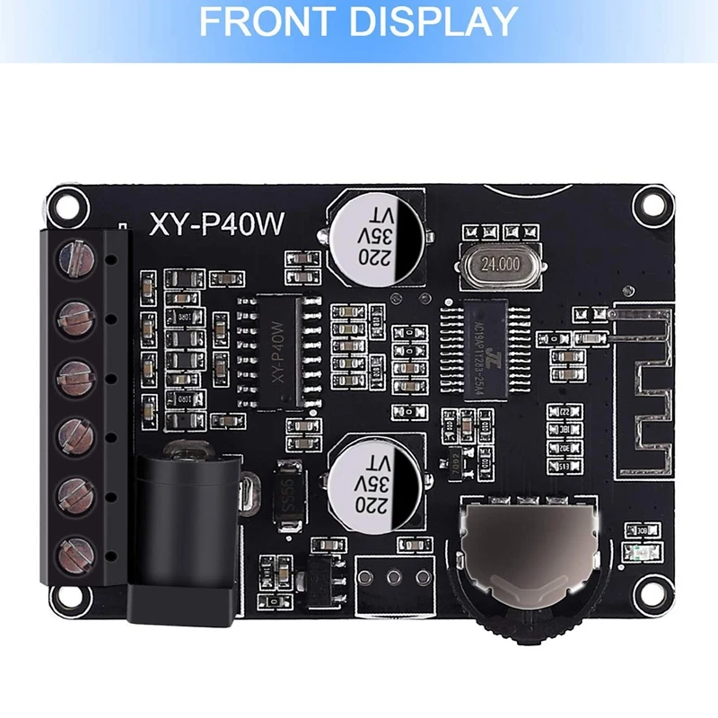 Плата усилителя Bluetooth 5 0 стерео o мощности 40 Вт x2 ресивер постоянного тока 12/24