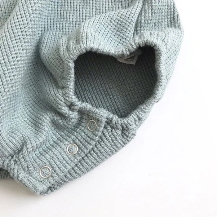 Трикотажная Одежда для новорожденных Сезон весна зима Хлопковый комбинезон в