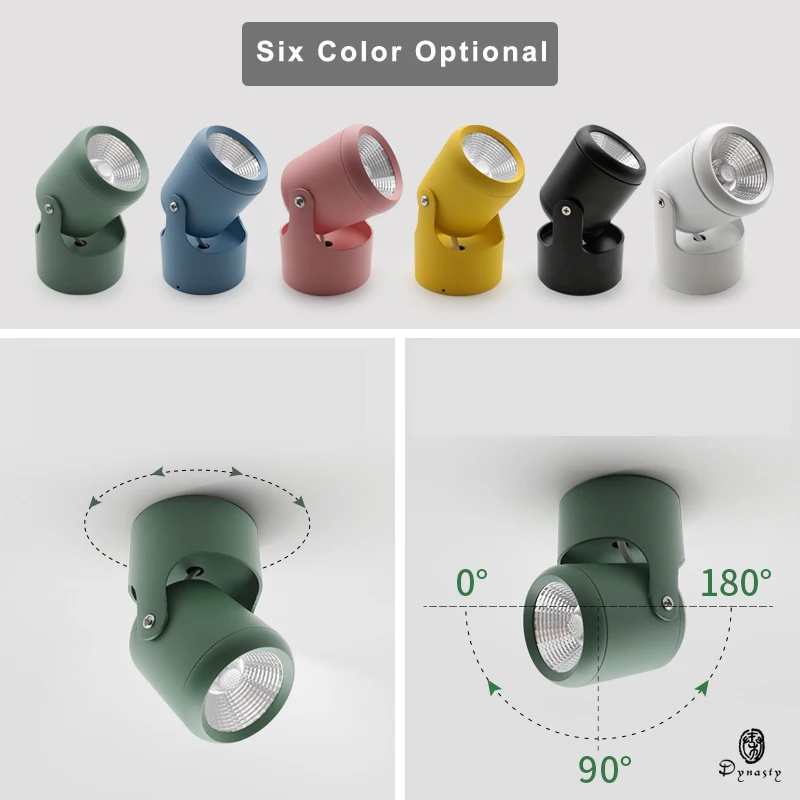 Цветные потолочные светильники Macarons европейская установка