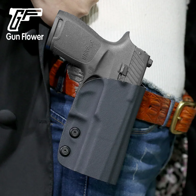 Чехол для пистолета &amp Flower Sig P320 OWB Kydex быстросъемный держатель с зажимом ремня |