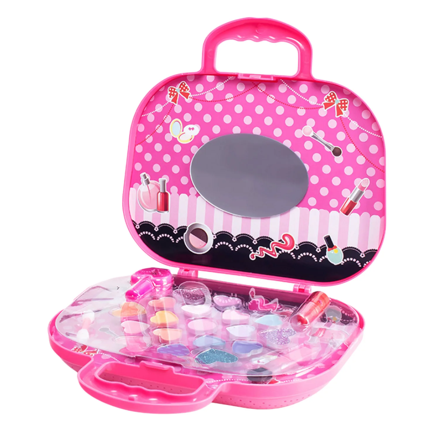 Дети макияж Игрушки для девочек моющиеся нетоксичные принцессы косметический